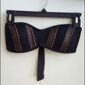Studded Mesh Bikini top